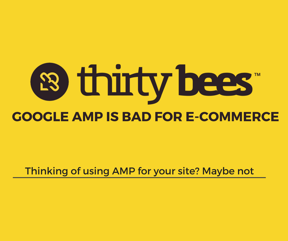 Using Google AMP for might not be the best choice currently